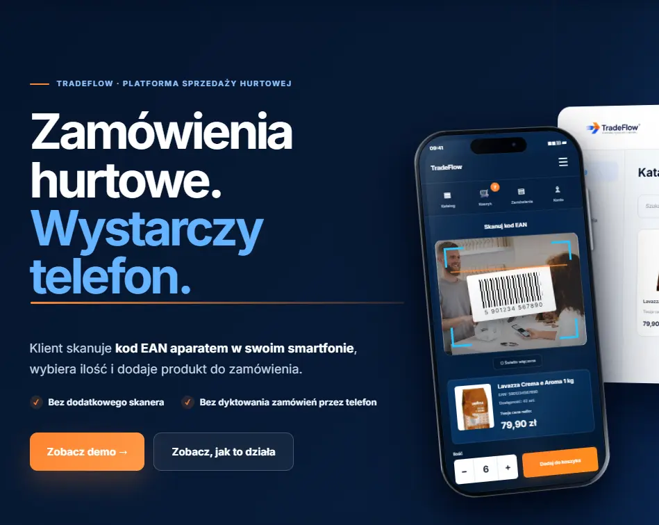 TradeFlow – platforma sprzedaży B2B